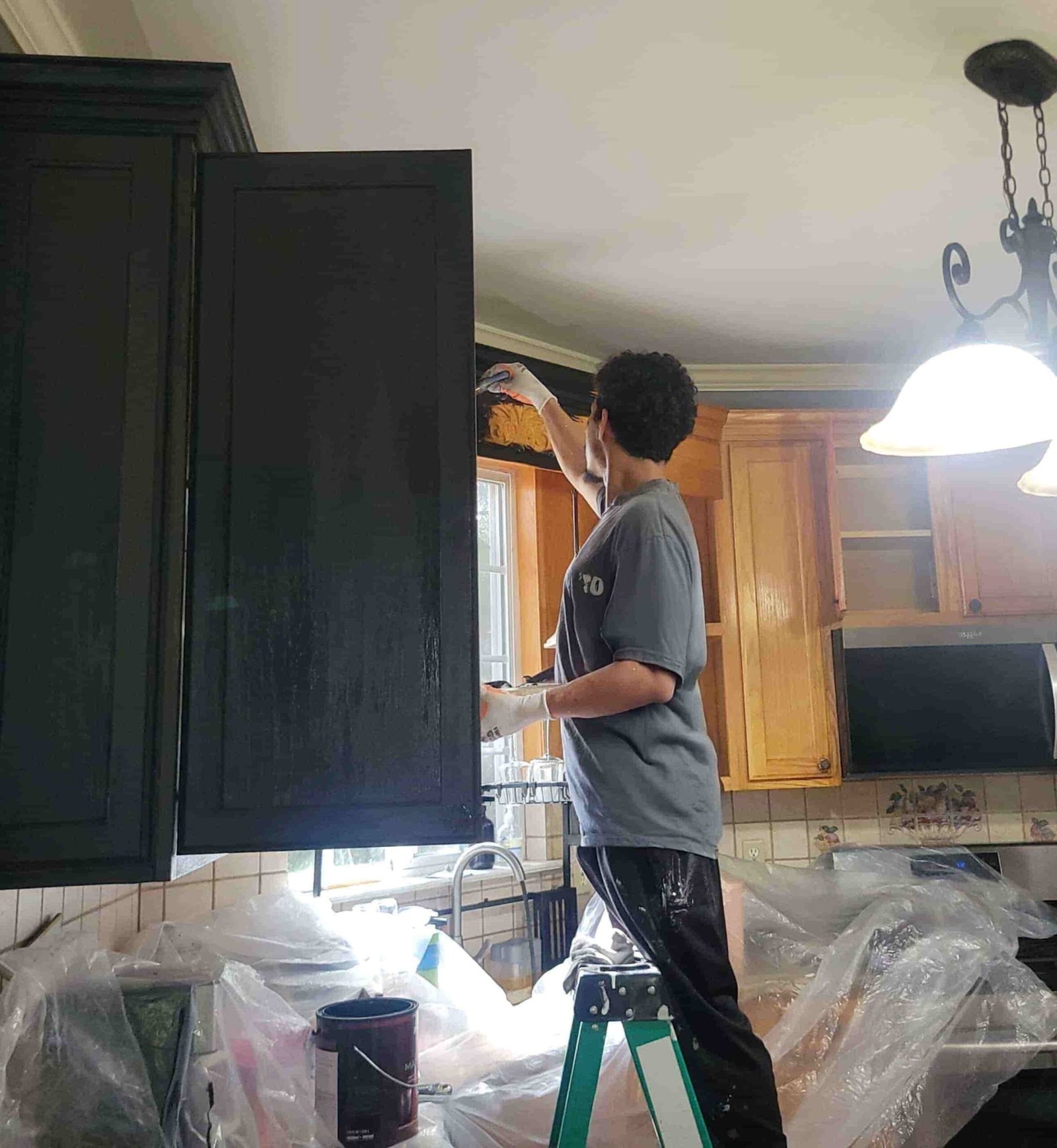 [cabinet painting] [Interior Painting and Finishing]